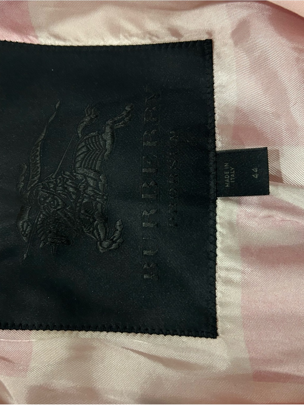 Rare vintage Burberry Prorsum dusty pink cotton trench coat - Picture 11 of 16